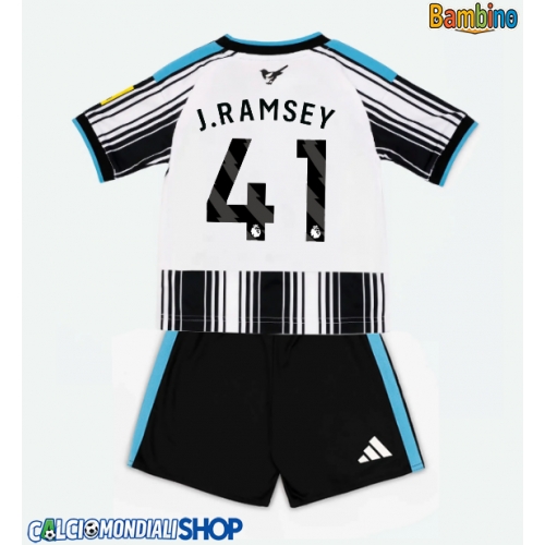 Maglie da calcio Newcastle United Jacob Ramsey #41 Prima Maglia Bambino 2026-27 Manica Corta + Pantaloni corti)